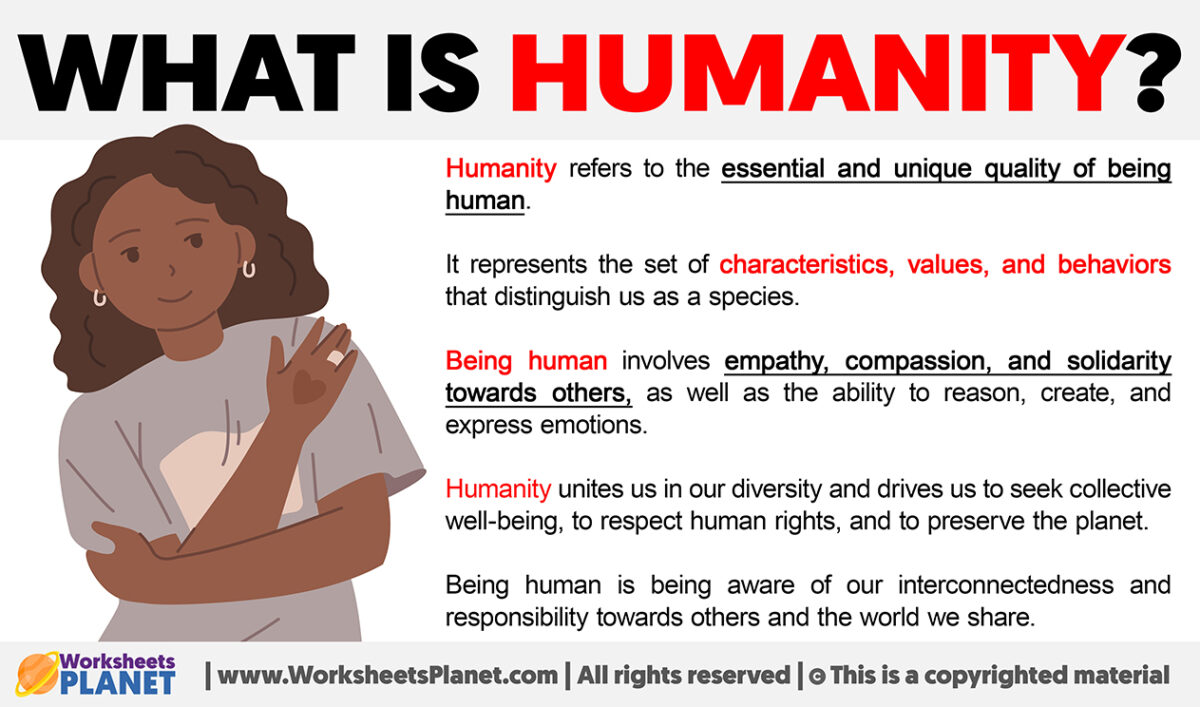 What is Humanity Definition of Humanity