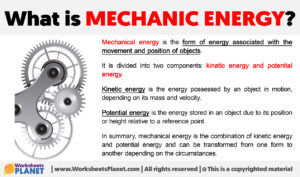 What Is Mechanic Energy