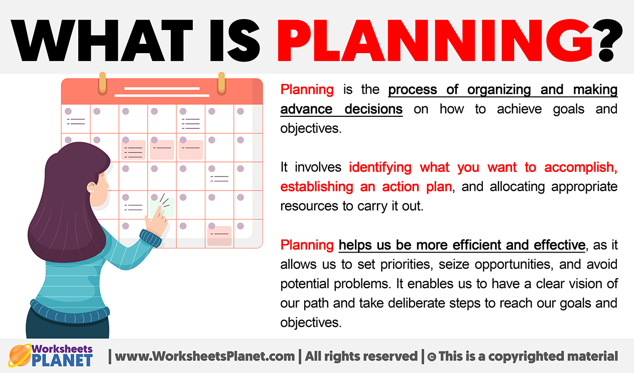 What Is Planning