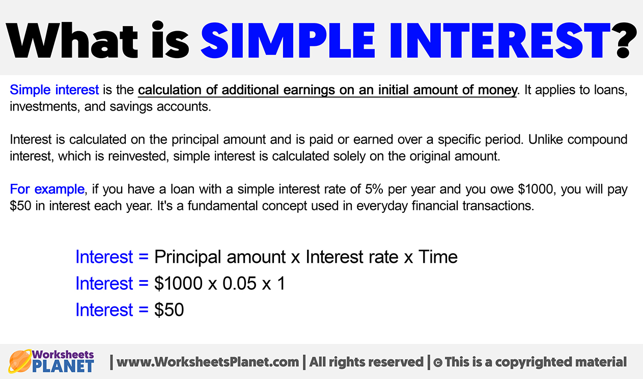 What Is Simple Interest