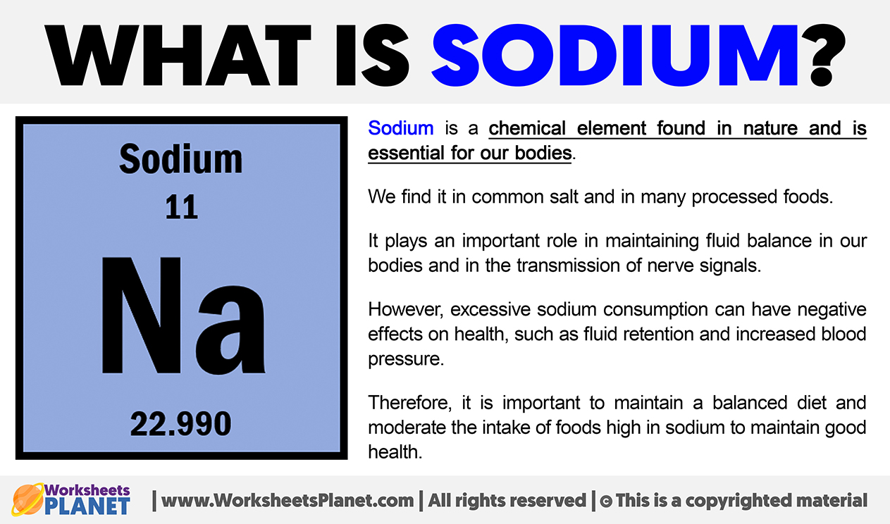 What Is Sodium