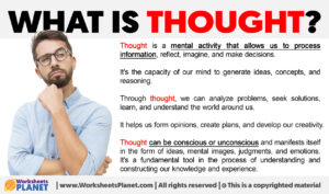 What Is Thought