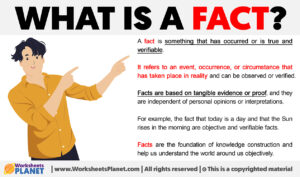 What Is A Fact