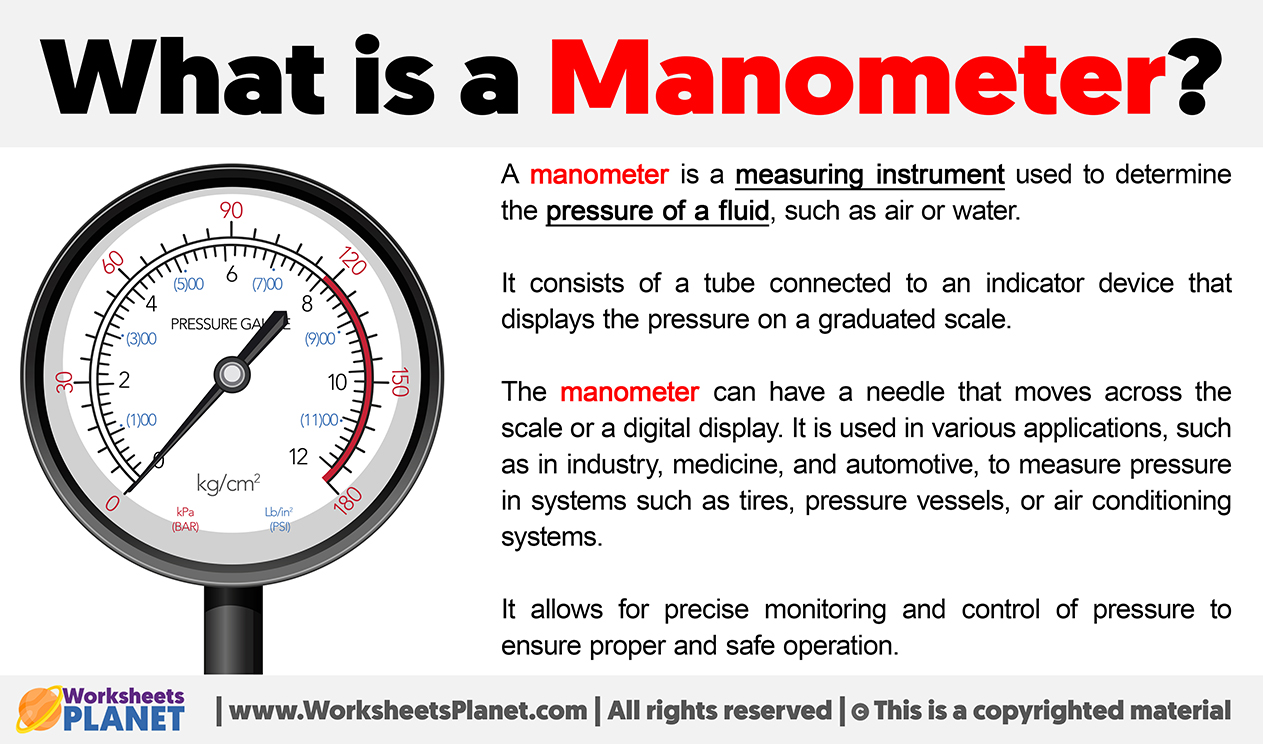 What Is A Manometer