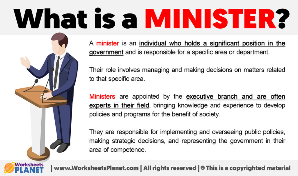 What is a Minister Definition of Minister