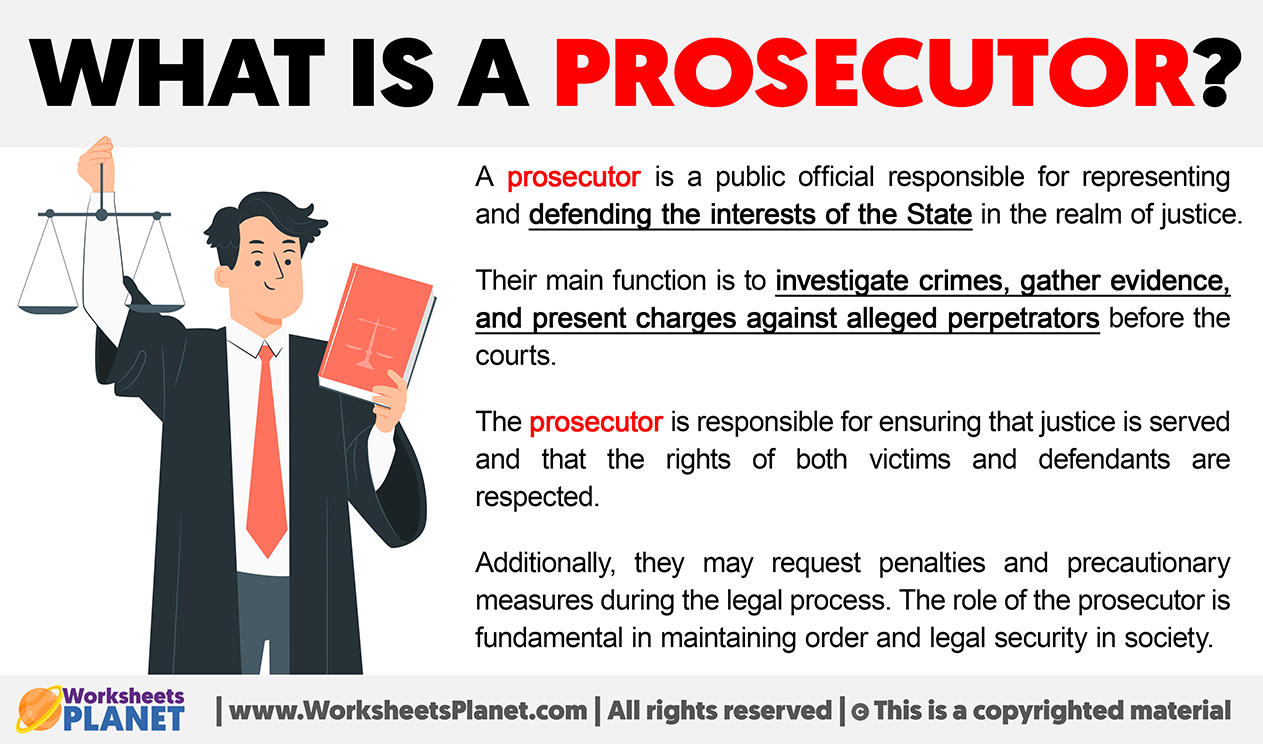 What Is A Prosecutor
