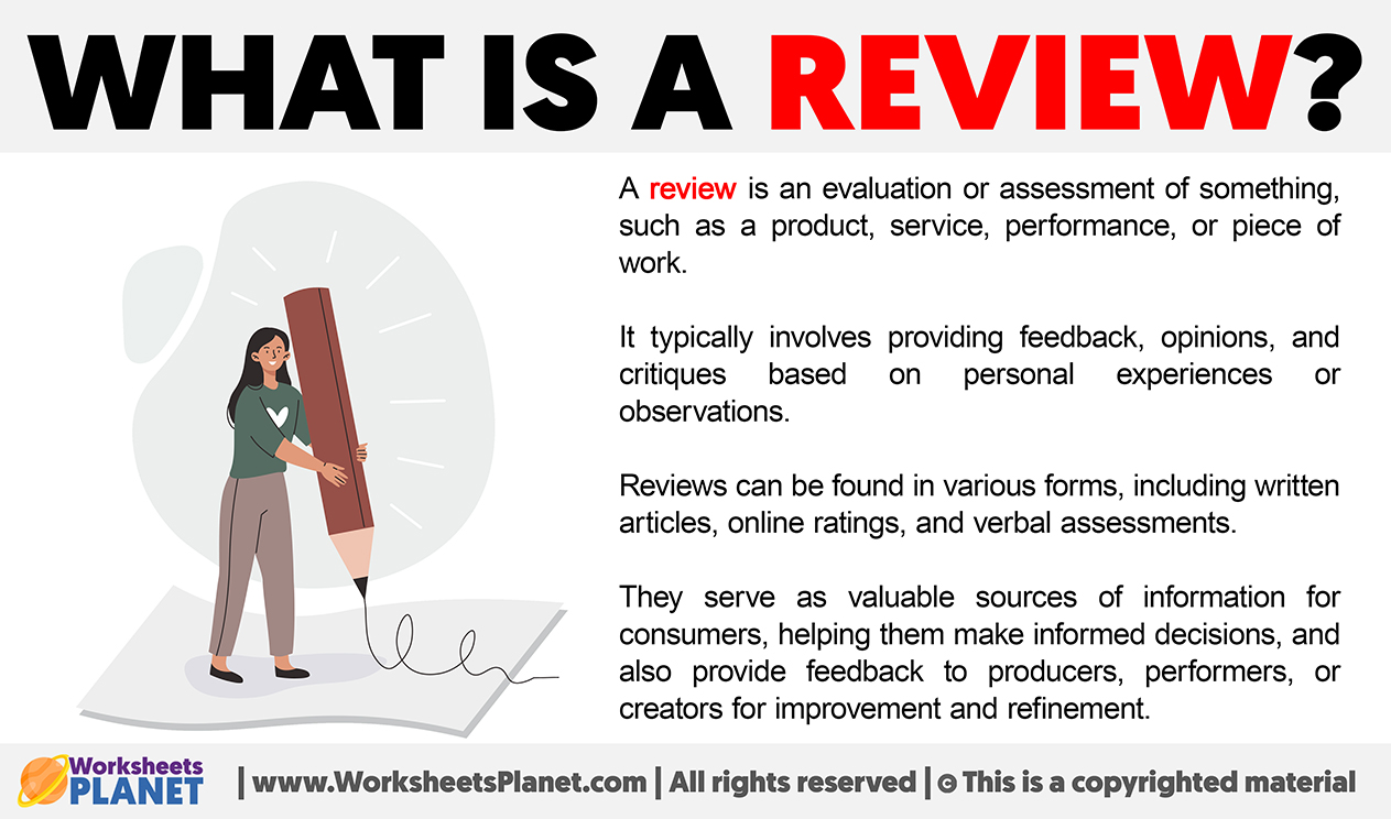 What Is A Review