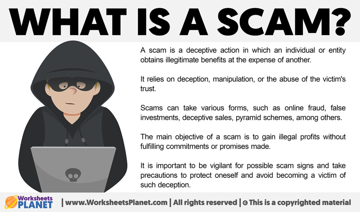 What is a scam