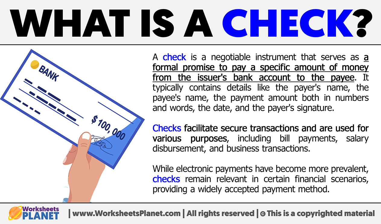What Is A Check