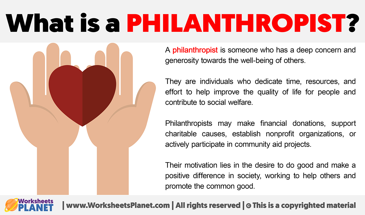 What Is A Philanthropist