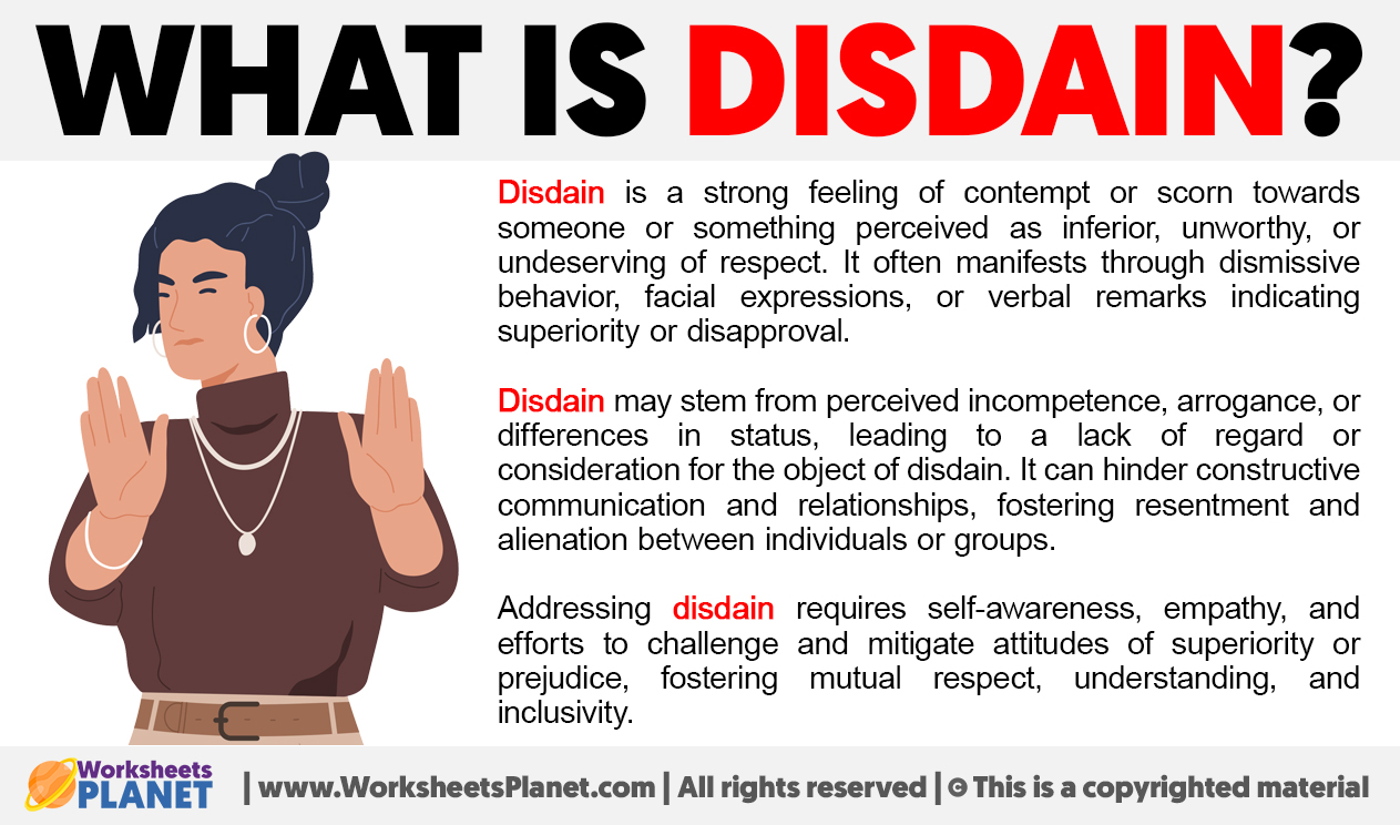 What Is Disdain