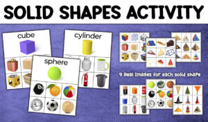 Solids Shapes Activity