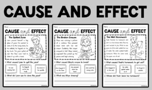 Cause And Effect Reading Comprehension