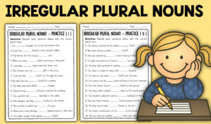 Irregular Plural Nouns Worksheet