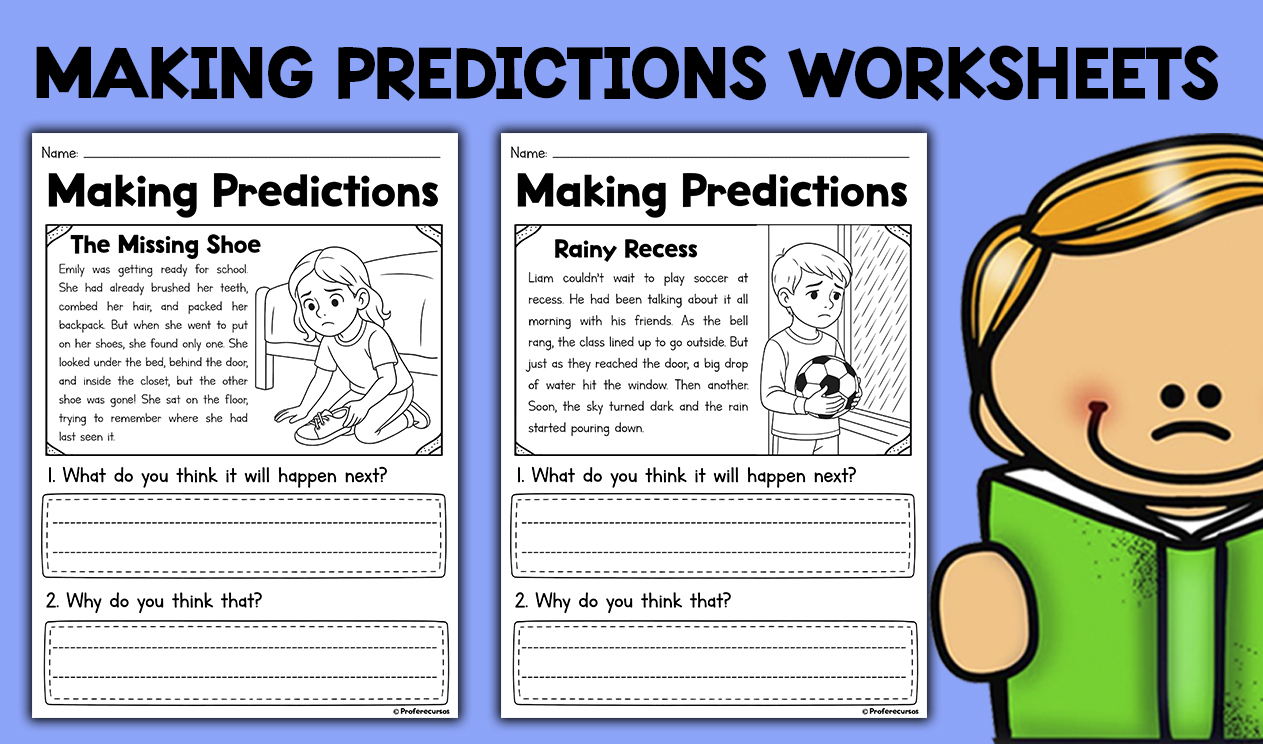Making Predictions Worksheets