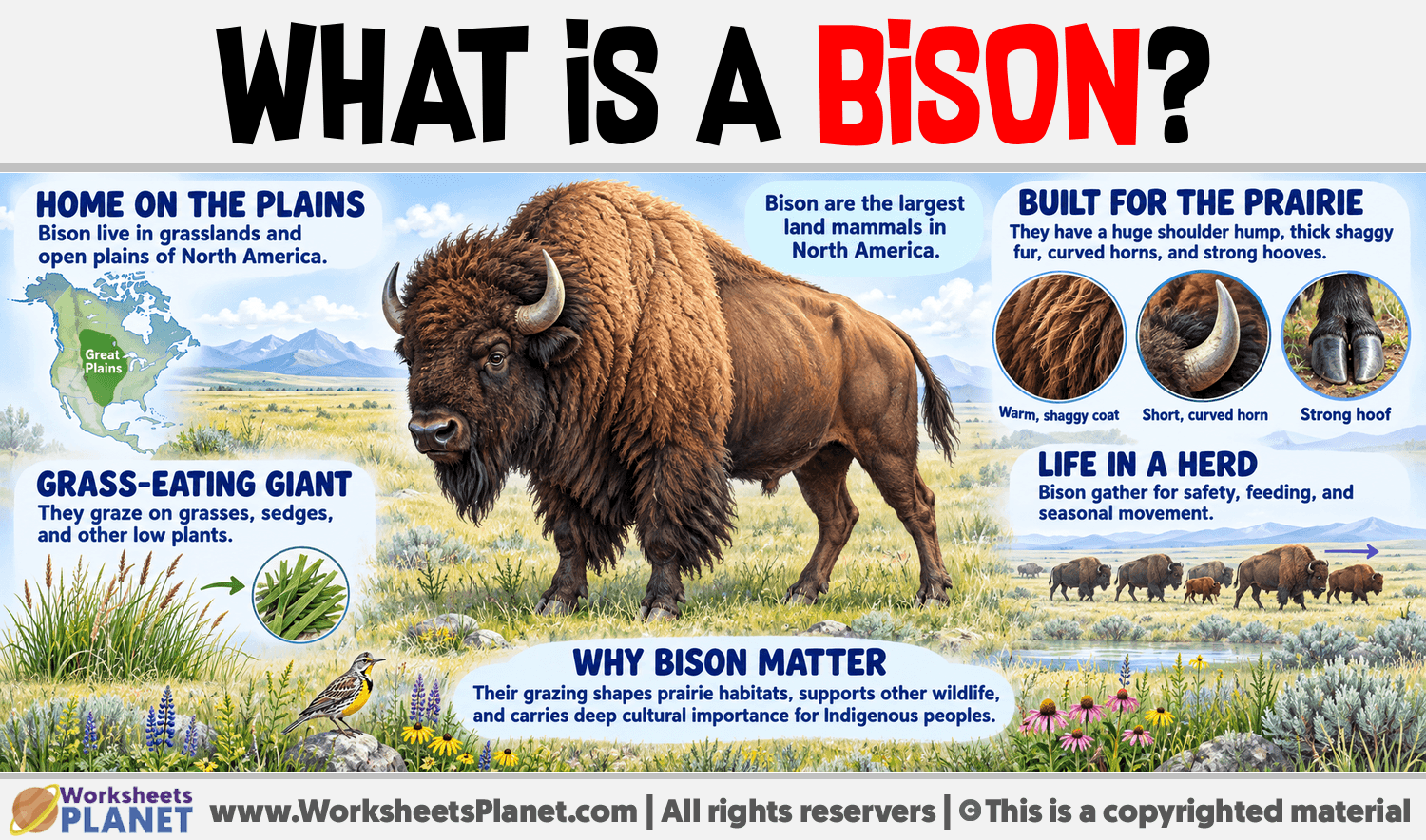 What is a Bison? Infographic about What is a Bison?